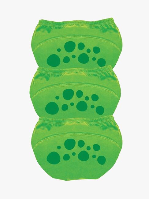 My Carry Potty Dinosaur Pottetræningsbukser 3-pak, Grøn