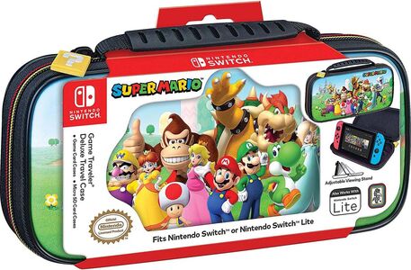 Nintendo Switch Deluxe Super Mario Opbevaringstaske 