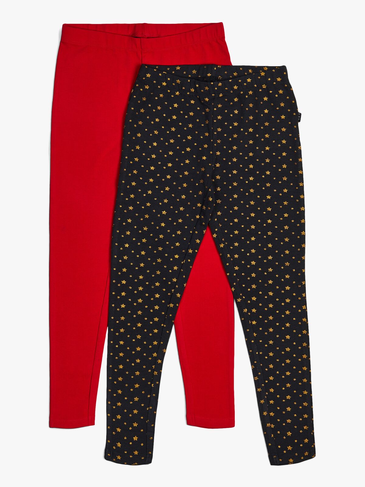 Luca & Lola Linda Leggings 2-pak, Tap Shoe/Red