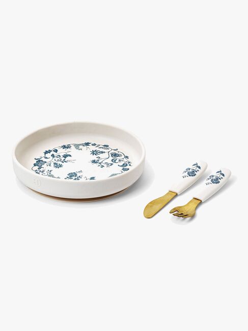 Elodie Tallerken Sæt Silikone, Garden Leo Toile 60246-leotoile-1526_1.jpg