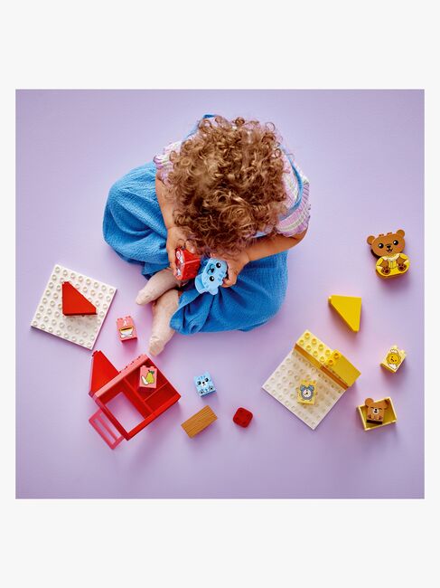 LEGO DUPLO My First 10414 Dagligdagens rutiner: Spisetid og sengetid