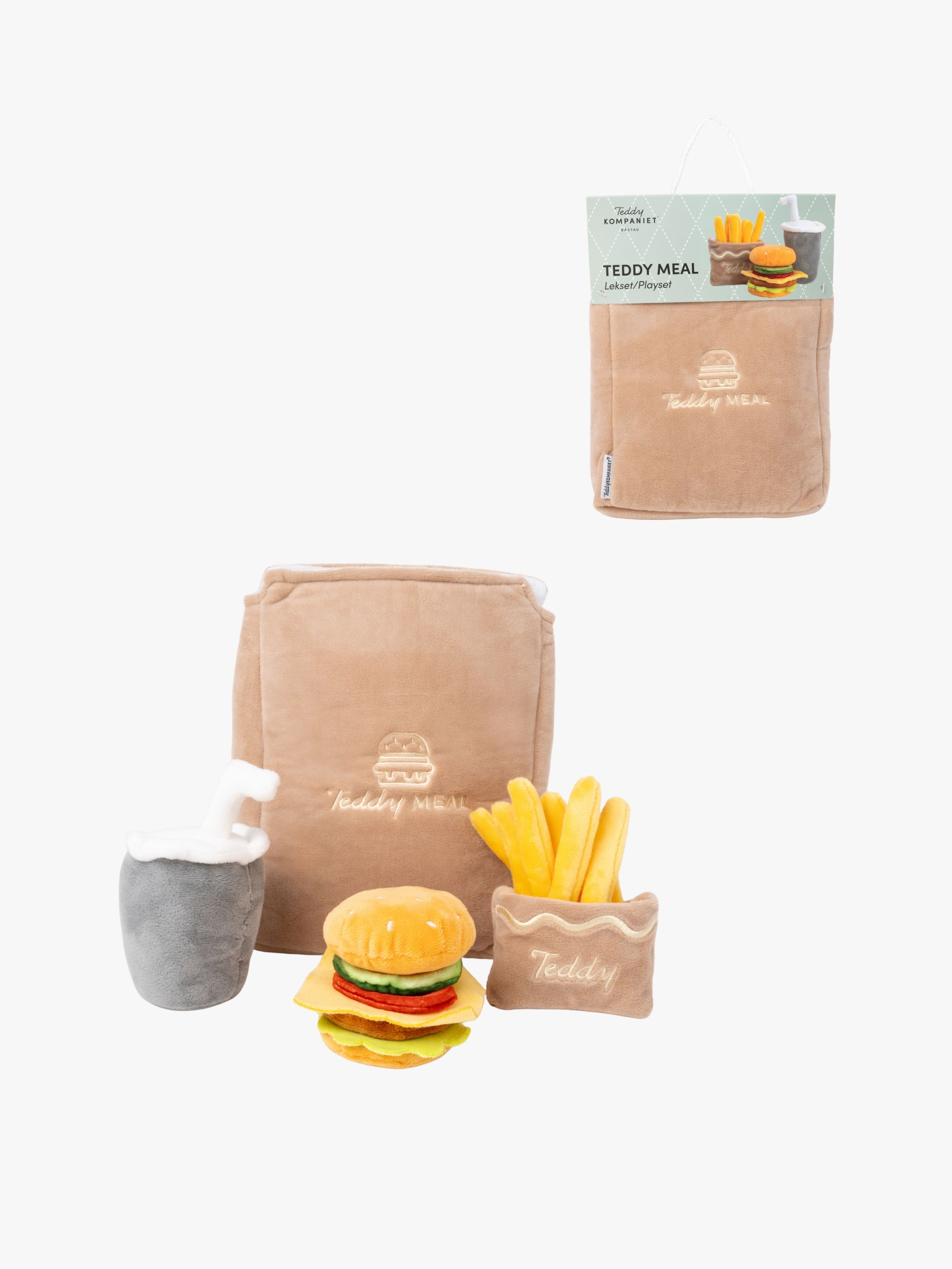 Teddykompaniet Teddy Meal Legesæt