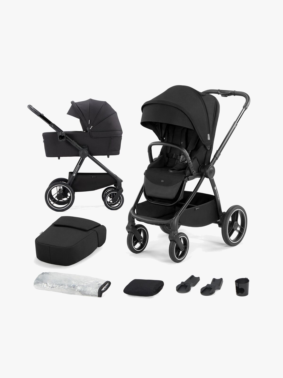 Kinderkraft NEA 2-in-1 Duovogn, Midnight Black