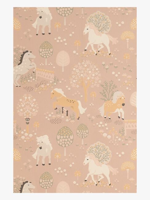 Majvillan Tapet My Sweet Pony, Dreamy Pink