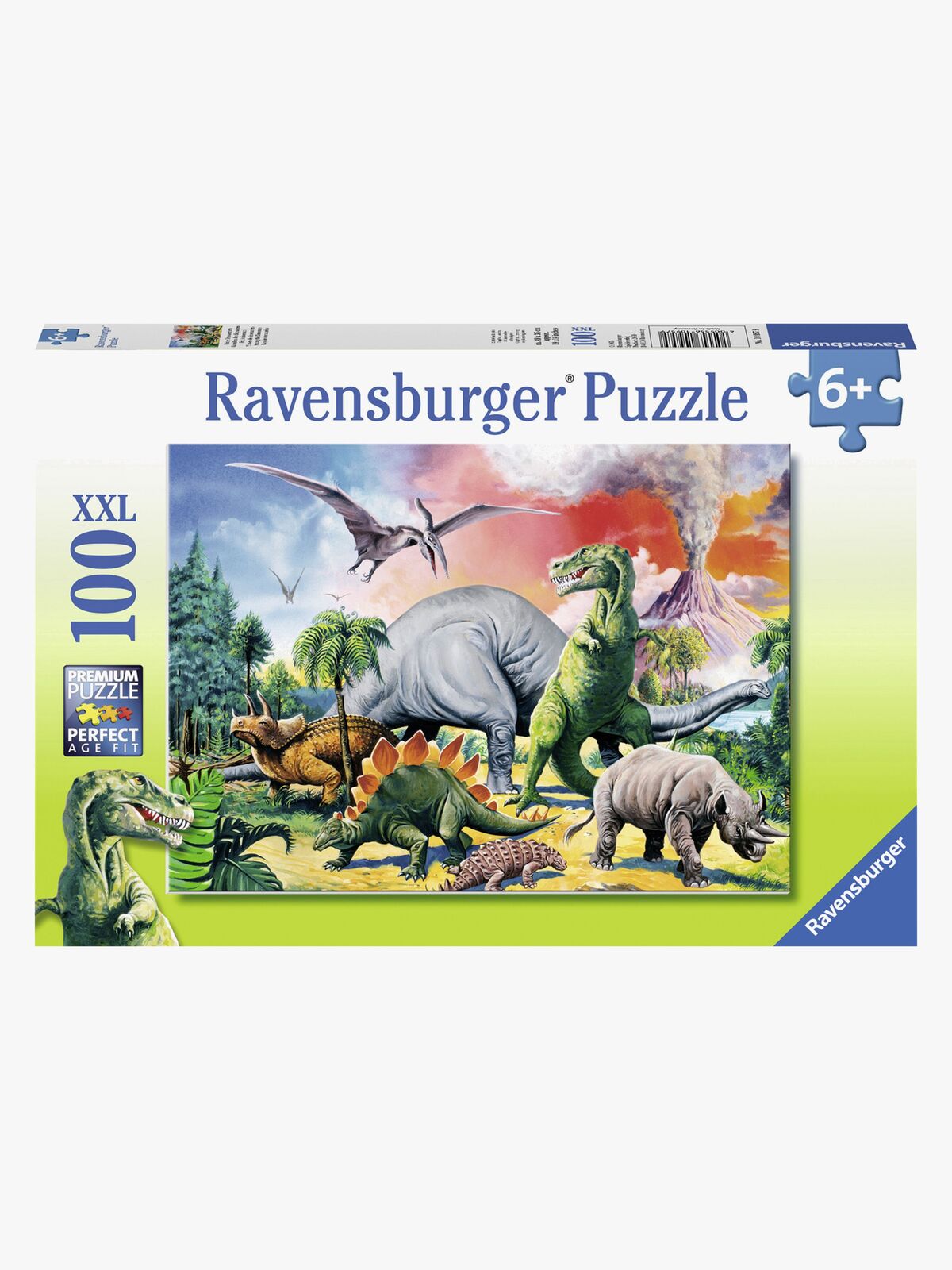 Ravensburger Puslespil Dinosaurer 100 Brikker