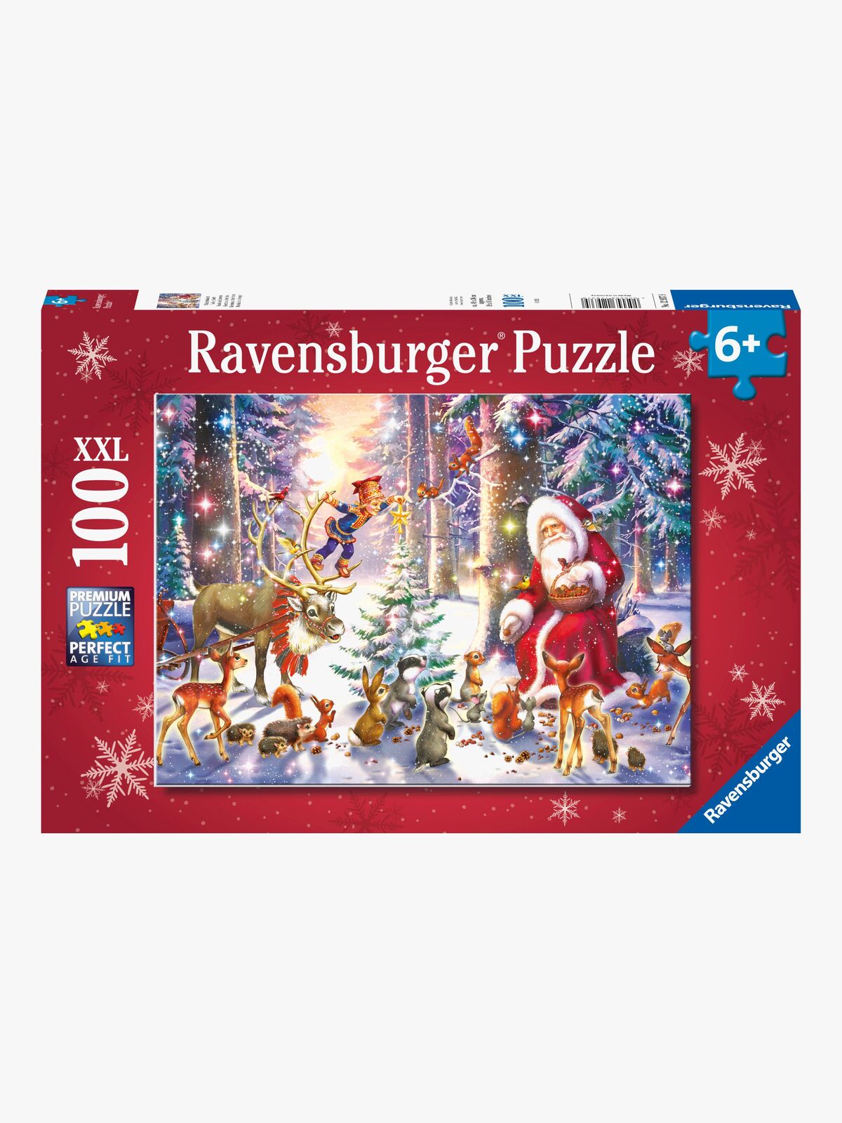 Ravensburger Puslespil Jul i Skoven, 100 Brikker