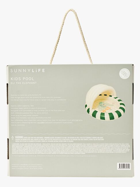 SUNNYLiFE Oppustelig Pool, Eli the Eliphant