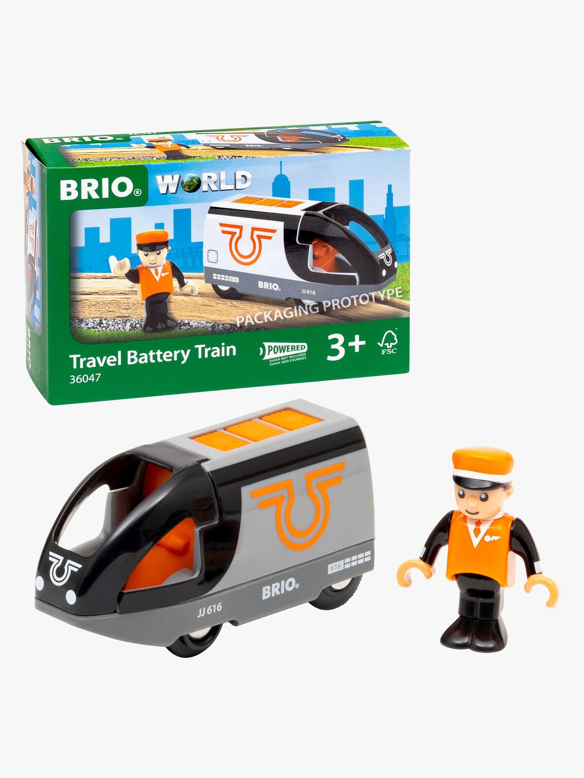BRIO 36047 World Travel Battery Tog