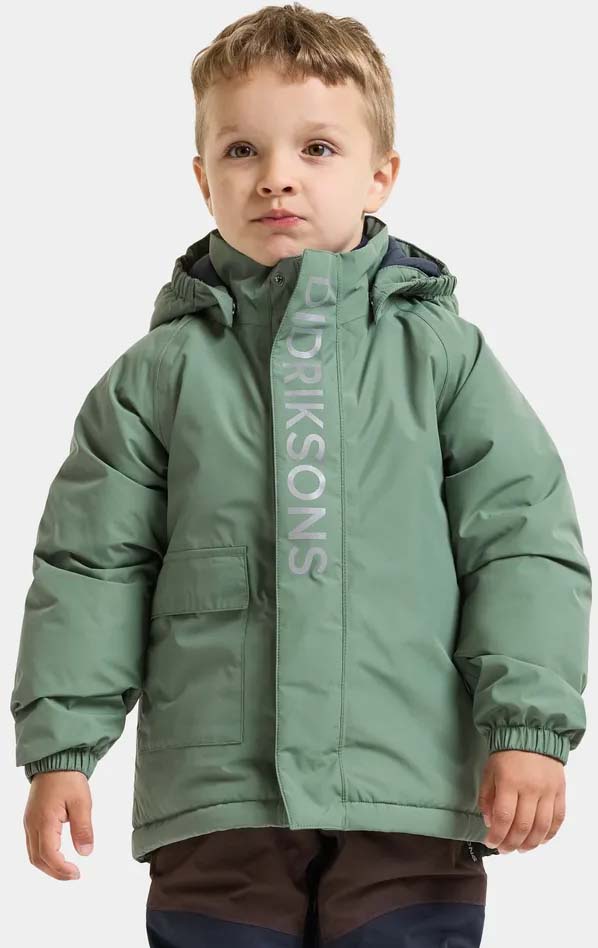 Didriksons Talvi Vinterjakke, Dark Moss, 120