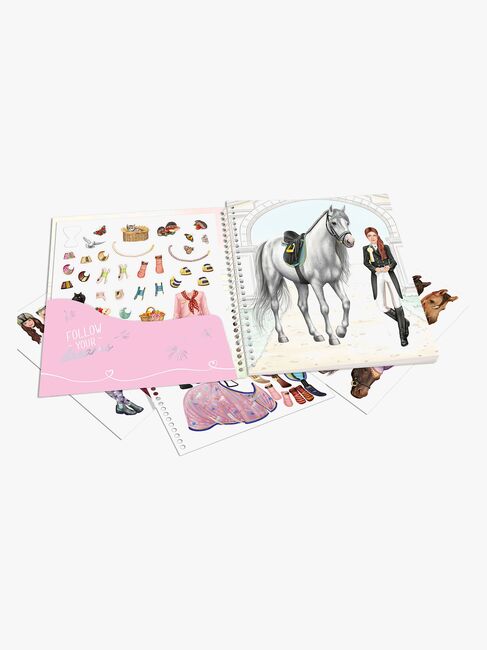 Miss Melody Dress Me Up Klistermærkebog