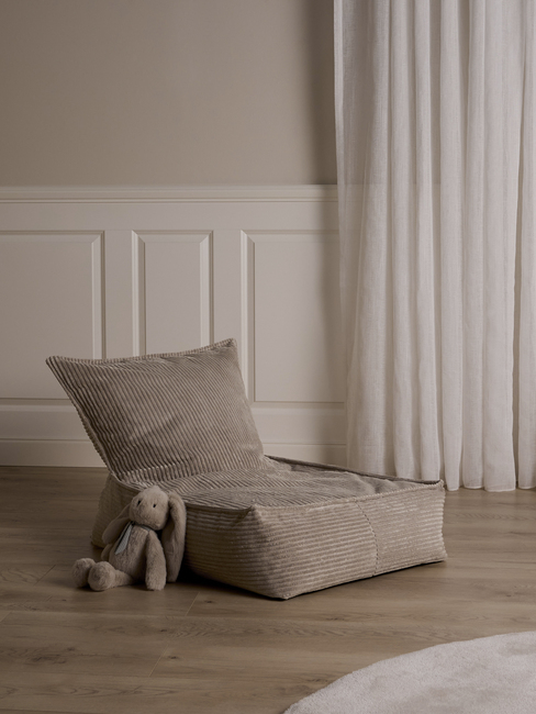 Alice & Fox PIXIE Sækkestol, Beige Manchester