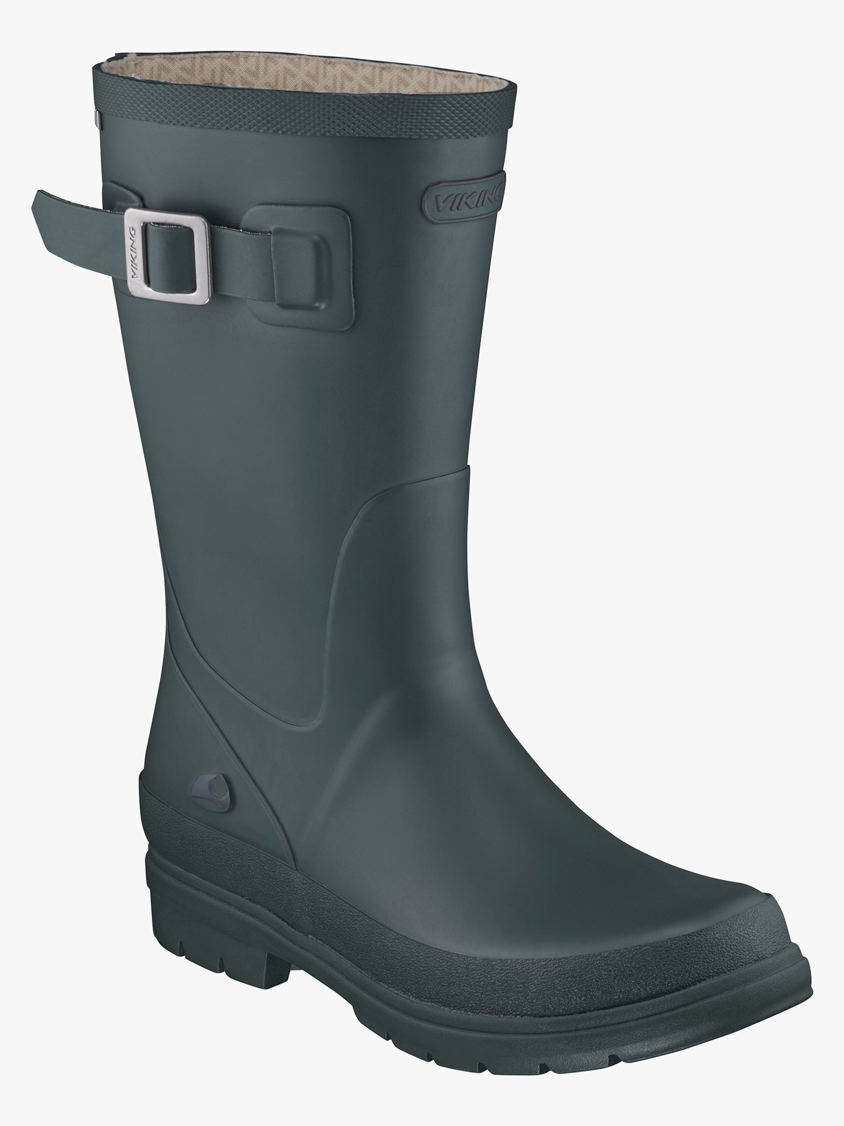 Viking Vendela Jr Gummistøvler, Dark Green 30