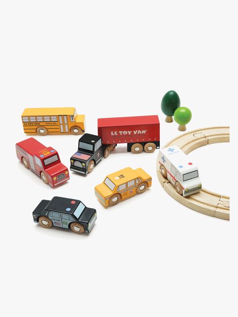 Le Toy Van New York Bilsæt 6 Stk.
