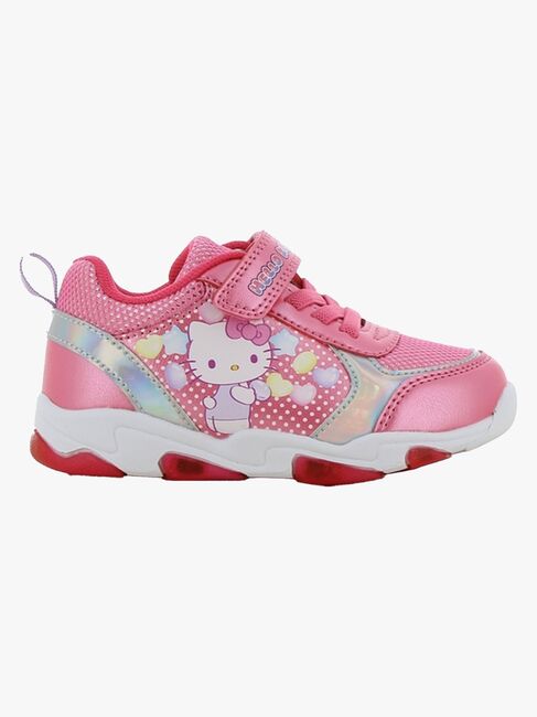 Hello Kitty Blinkende Sneakers, Fuchsia/Silver
