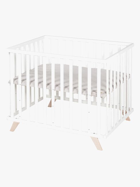 Roba Lil Planet Kravlegård På Fod, White & Grey