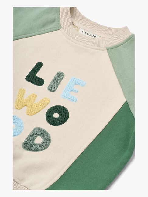 LIEWOOD Aude Sweatshirt, Peppermint/Sandy