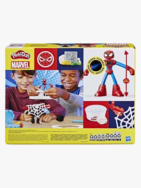 Play-Doh Spider-Man Launch And Slice Battle Legesæt