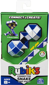 Rubiks 3D-puslespil Connector Snake 2-pak