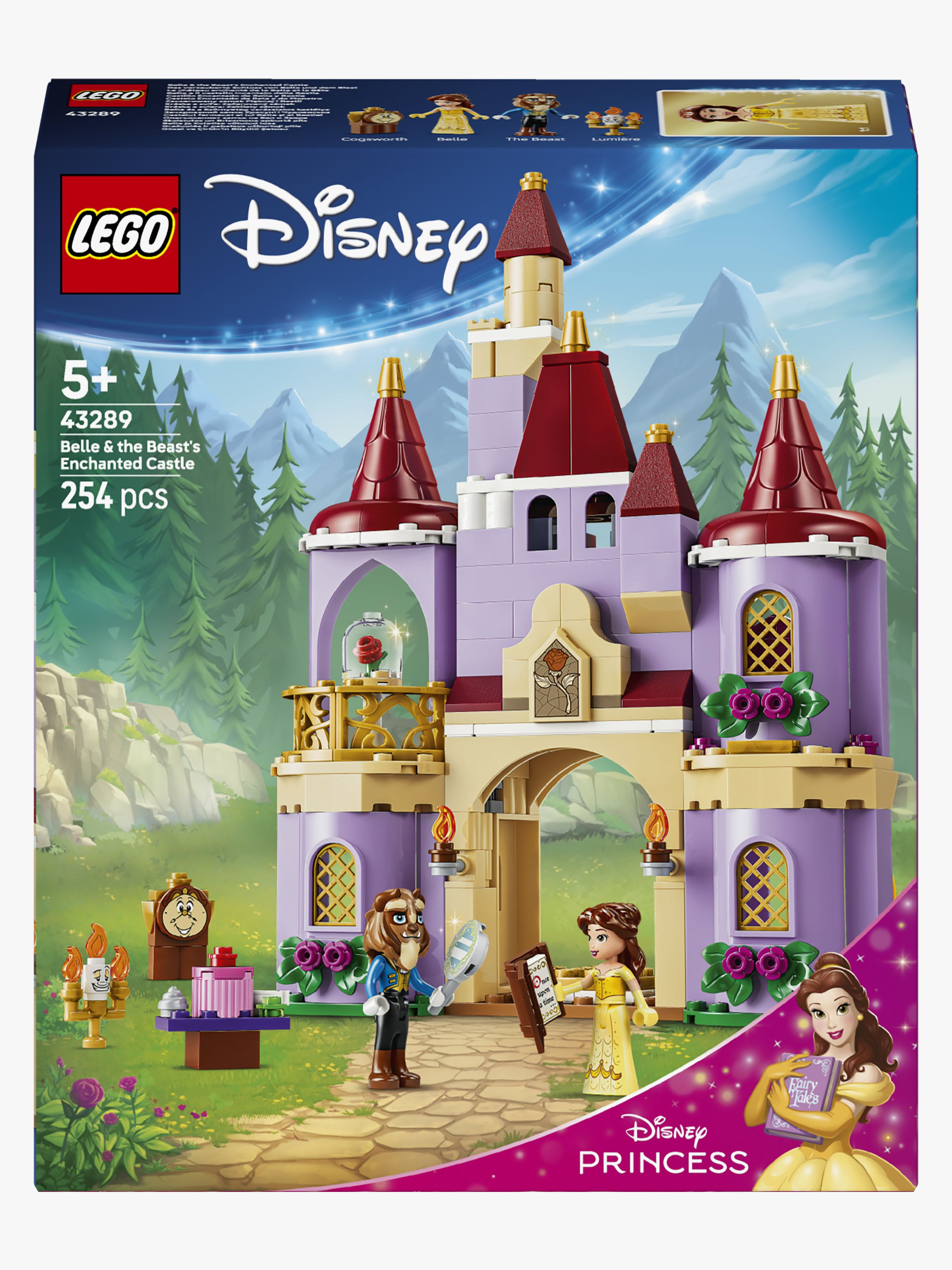 LEGO Disney Princess 43289 Belle og Udyrets fortryllede slot