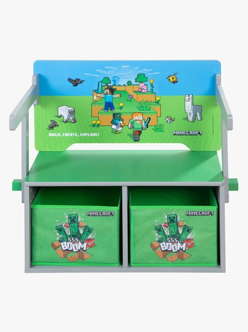 Minecraft Sammenklappeligt Opbevaringsbænk med Bord, Multi