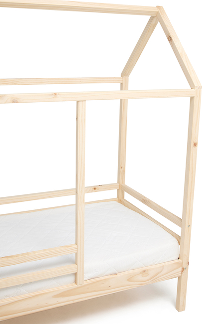 Minitude Nordic Jax Juniorseng med BabyMatex Madras Carpathia 70x140, Natur