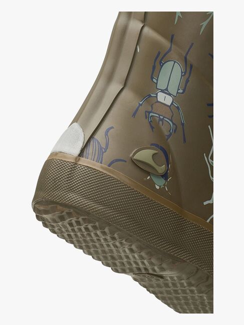 Viking Indie Print Gummistøvler, Khaki/Linen