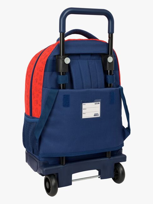 Super Mario Compact Trolley Kuffert 33L Trick, Mørkeblå/Rød