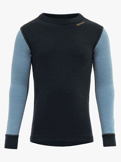 Devold EXPEDITION MERINO SILK SHIRT KID Skiundertrøje, Ink