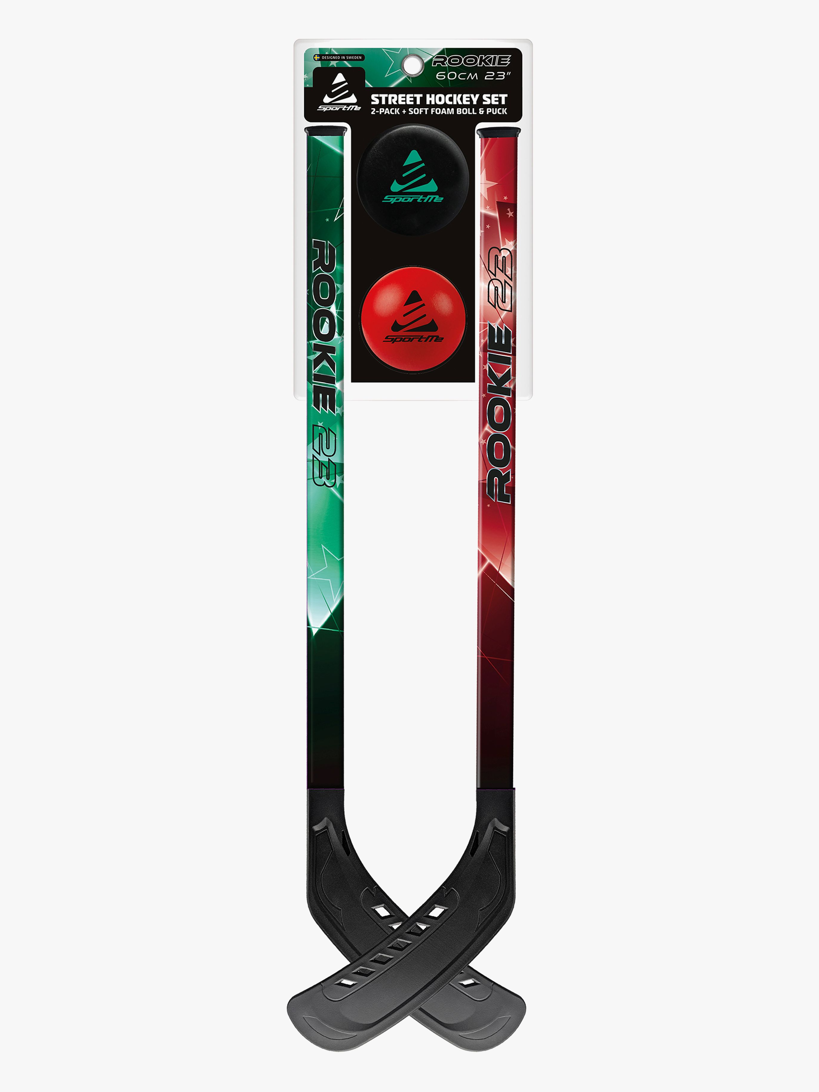 SportMe Street Hockey-sæt Rookie 2-pak 60 cm
