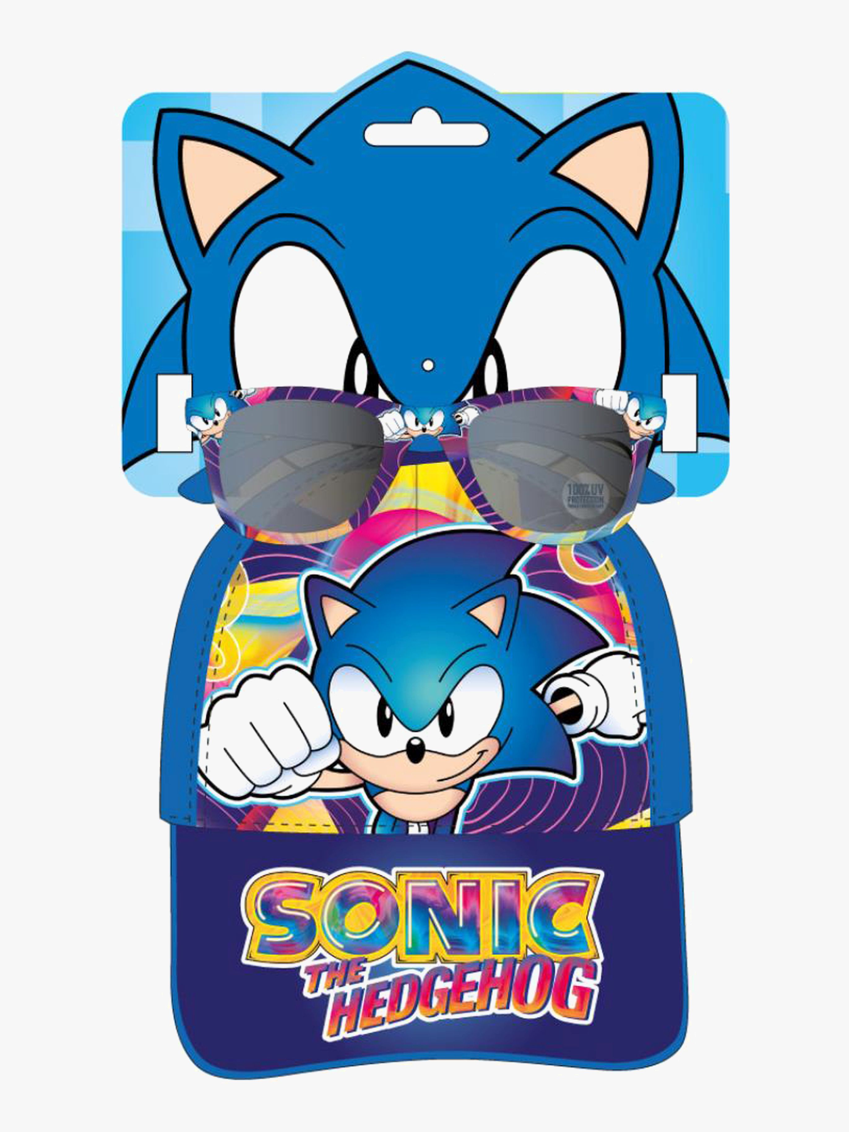 Sonic Kasket &  Solbriller, Blå