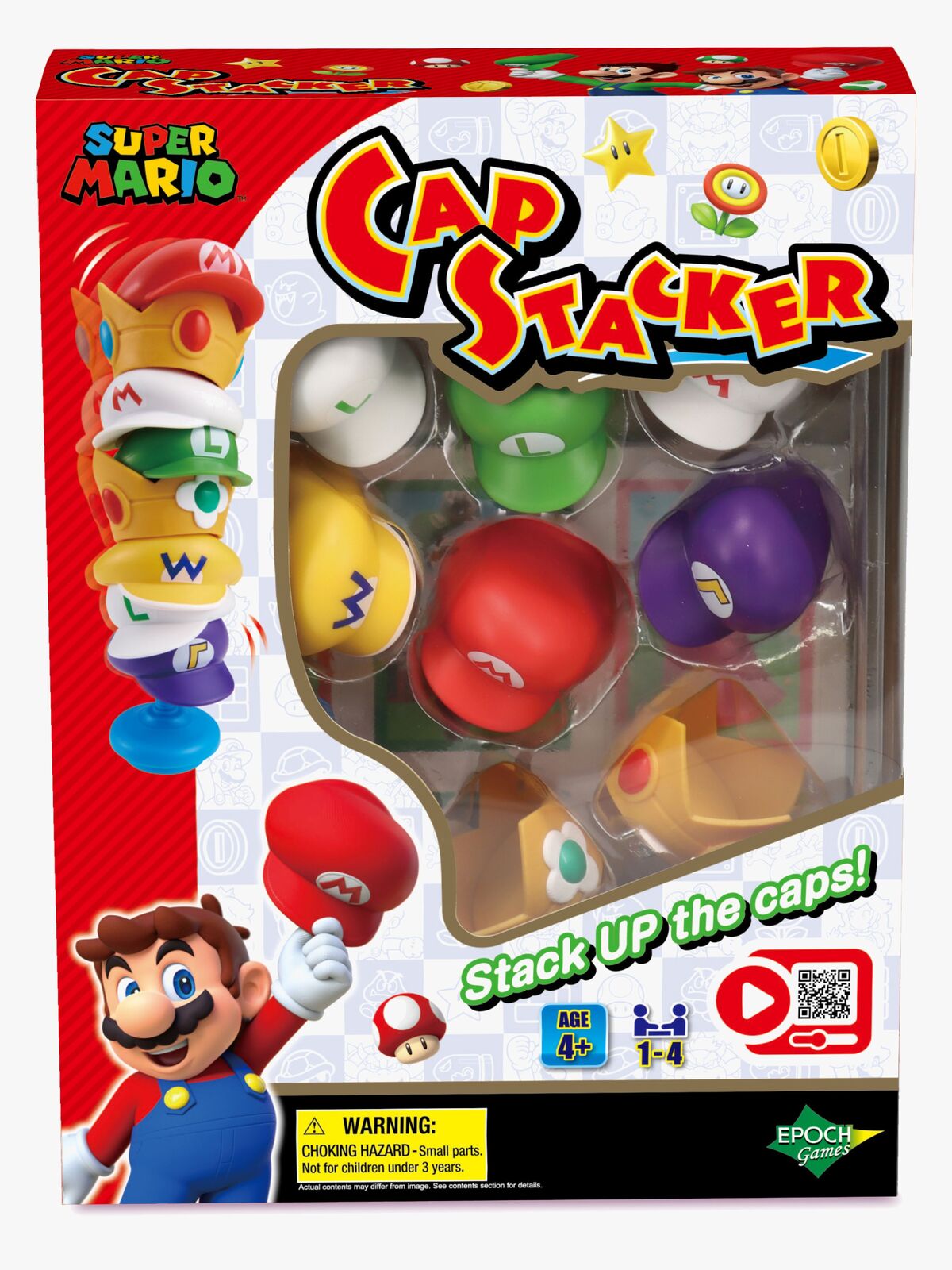 EPOCH Games Super Mario Cap Stacker Spil