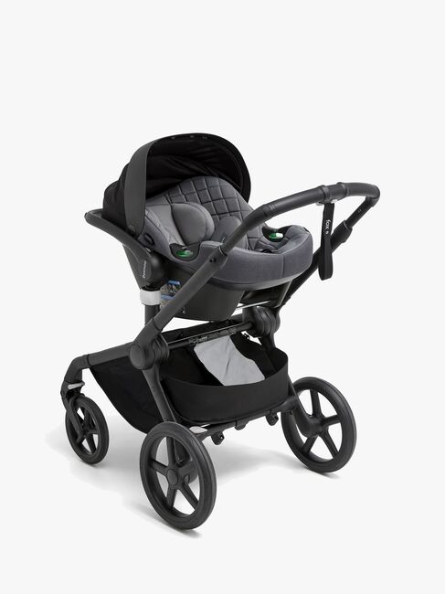 Beemoo Route i-Size Autostol Baby inkl. ISOFIX Base, Mineral Grey