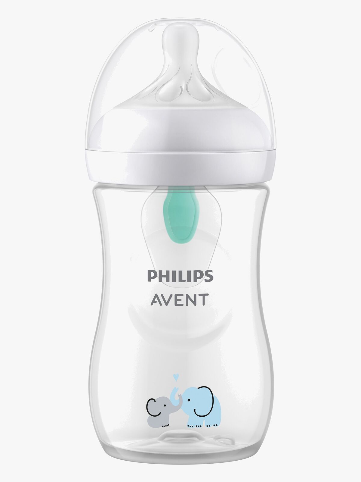 Philips Avent Natural Response Sutteflaske 260 ml, Airfree, Elefant Deco
