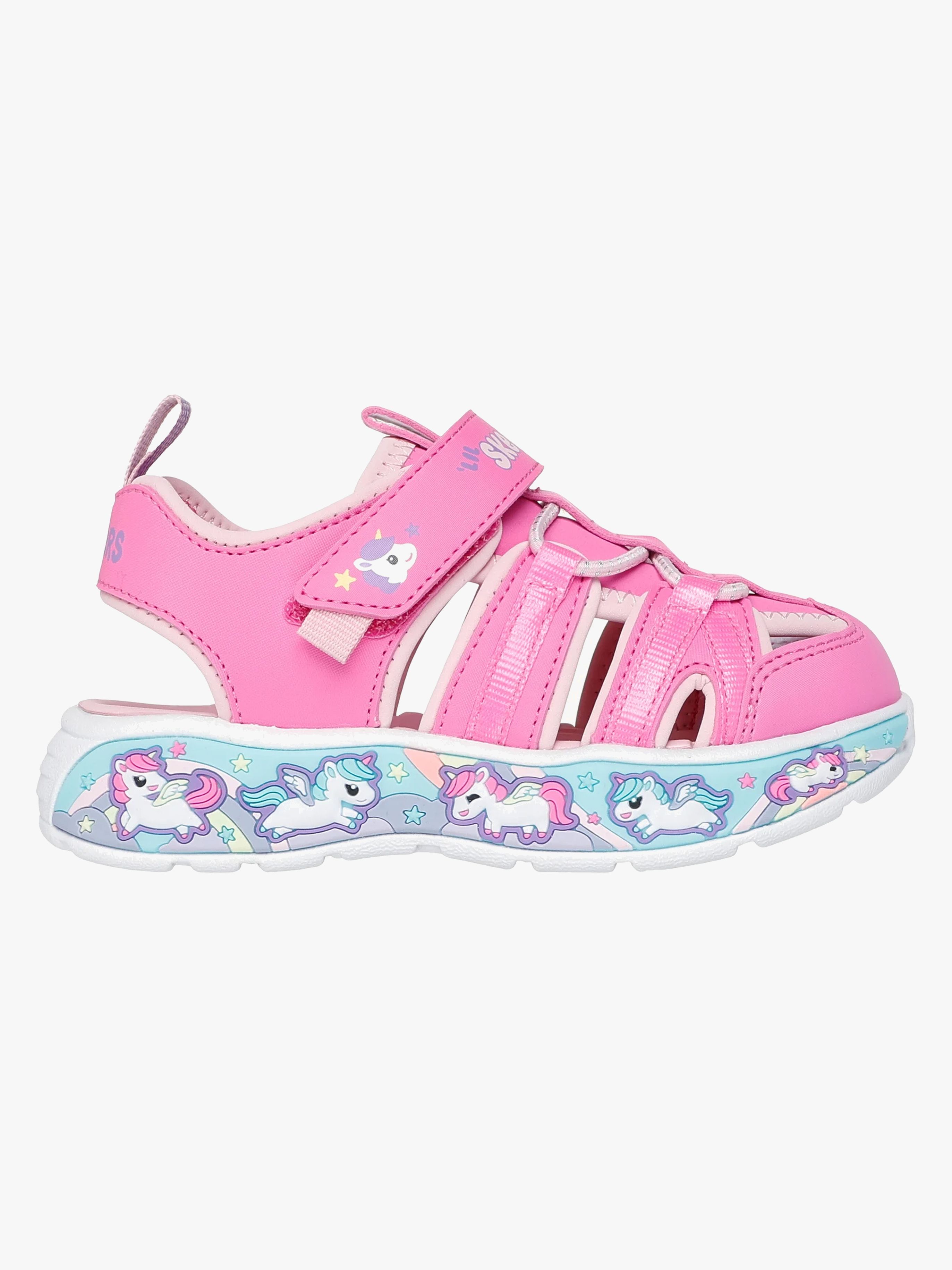 Skechers Play Scene Splash Cute Crew Sandaler, Pink, 26