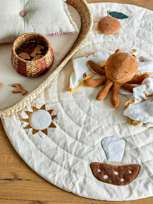 Bloomingville Agnes Legetæppe, Hvid