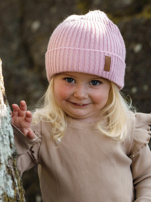 OICAN Wear Strikket Hue med Hovedbeskyttelse, Pink 250117-Pink-4648_5b.jpg