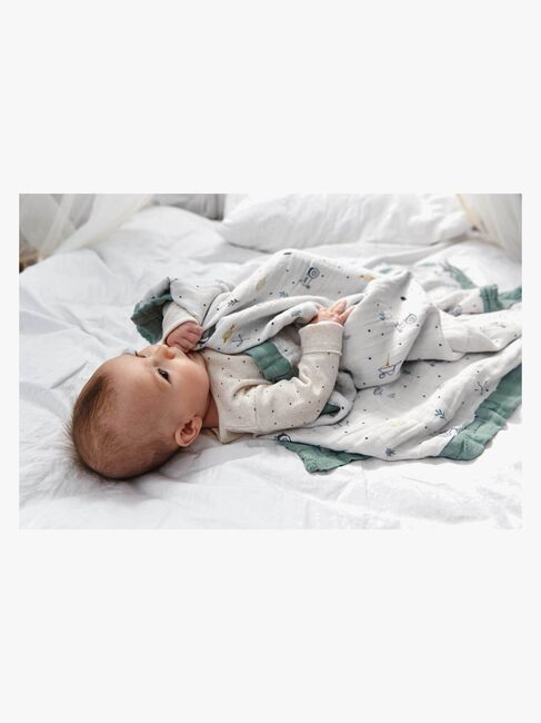 Lässig Heavenly Tæppe 100x100, Grøn