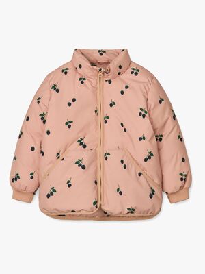 LIEWOOD Brantley Dynejakke, Berry/Pale Tuscany