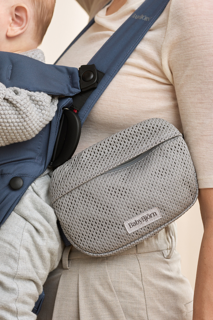 BabyBjörn Opbevaringslomme Bæresele Mesh, Grå