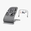Ergobaby Evolve 3-in-1 Skråstol inkl. legetøjsbøjle, Charcoal Grey
