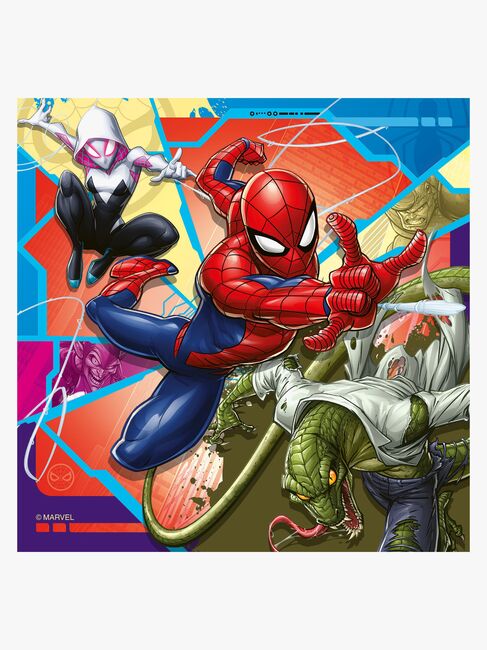 Ravensburger Marvel Spider-Man Puslespil 3x49 Brikker
