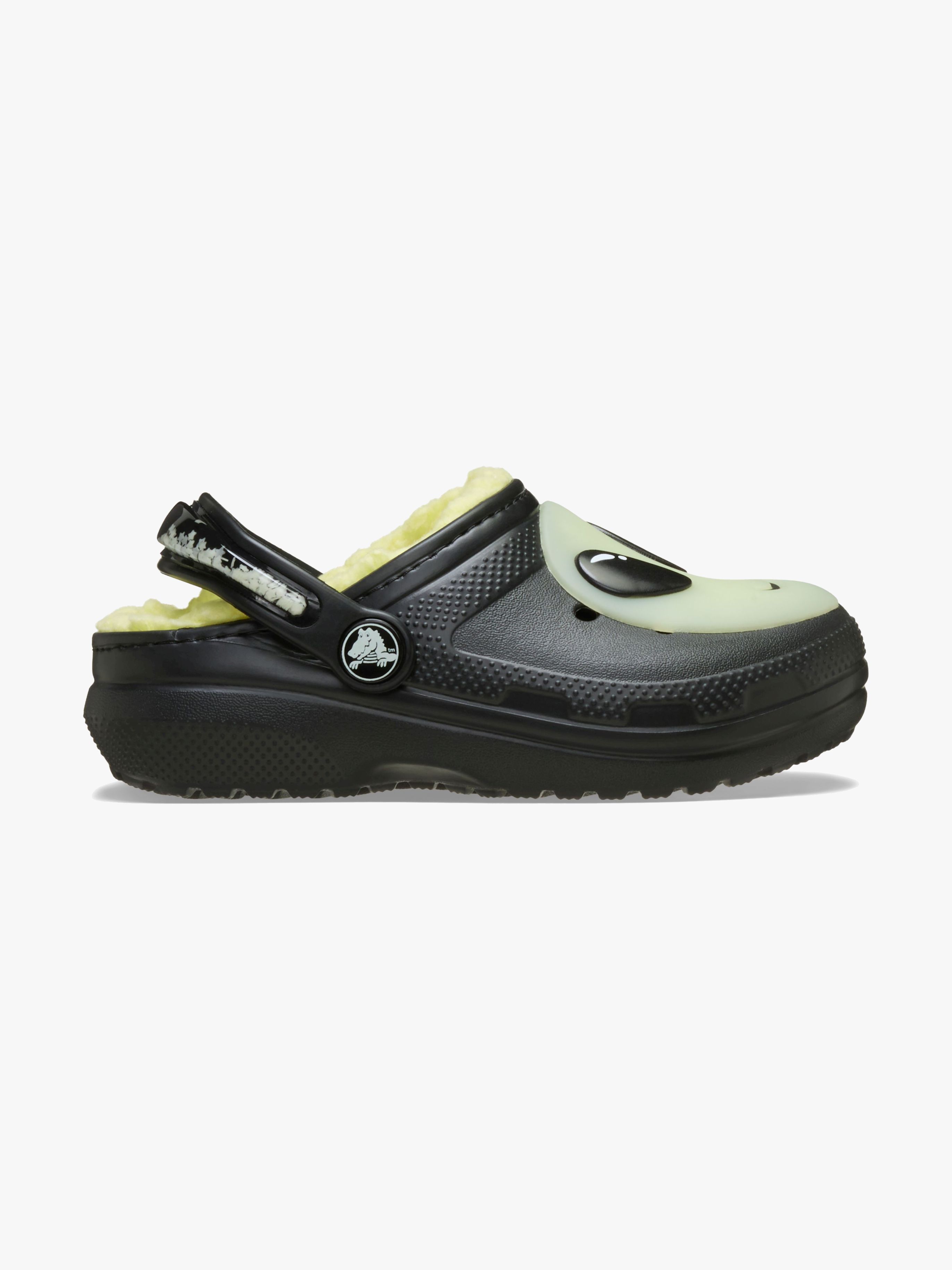 Crocs Classic Alien Kids Forede Hjemmesko, Black, 24-25