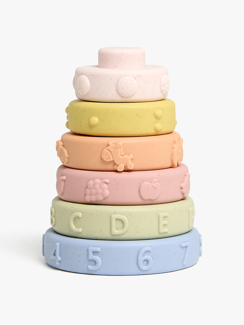 Cloudberry Castle  Bløde Stableklodser 16 Stk.