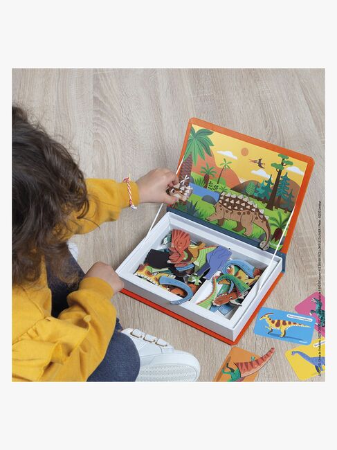 Janod Magneti'Book Dinosaurer Magnetsæt 40 Stk.