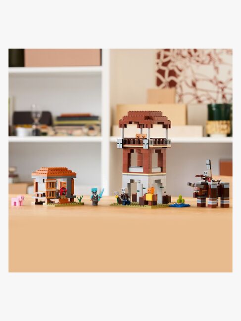 LEGO Minecraft 21278 Røverforposten og ravager