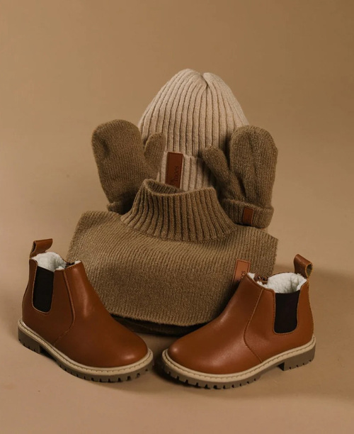 BabyMocs Halsedisse, Caramel