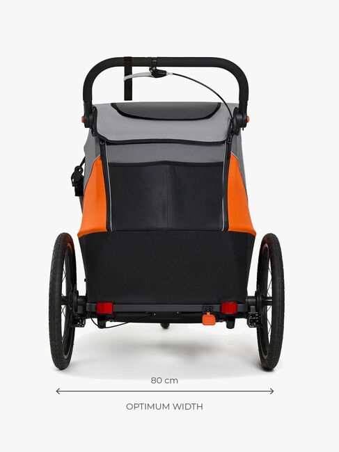 Kinderkraft Nava Cykelanhænger, Sunny Orange