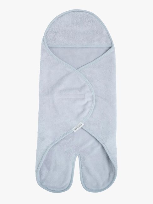 Baby's Only Hooded Baby Tæppe med Fødder Cozy, Misty Blue