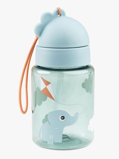 Done By Deer Snacks- Og Madkasser med Sugerørskop, Blue