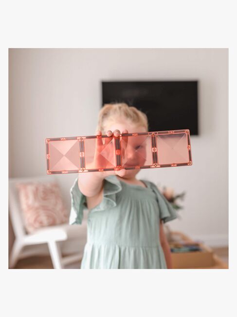 Connetix Magnetiske Byggeklodser Pastel Rektangel 24 Dele